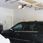 2 Car Garage Etobicoke - right parking bay with an auto lift