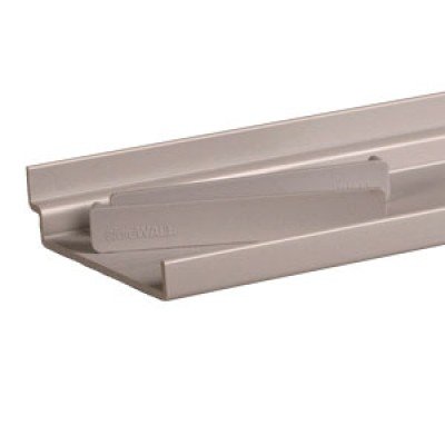 StoreWALL industrial grade steel powder coated soft touch rubberized grip shelves 5 32 ledge feat