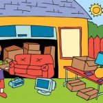 garage sale - de-clutter, organize and prepare to tranform your garage