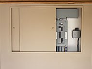 sjs electrical panel thumbnail after 3 Car Garage Aurora
